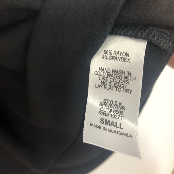 NWT GIBSON Ponte Knit Cinched Ruched Waist Midi Length Skirt Size Small - Picture 6 of 6